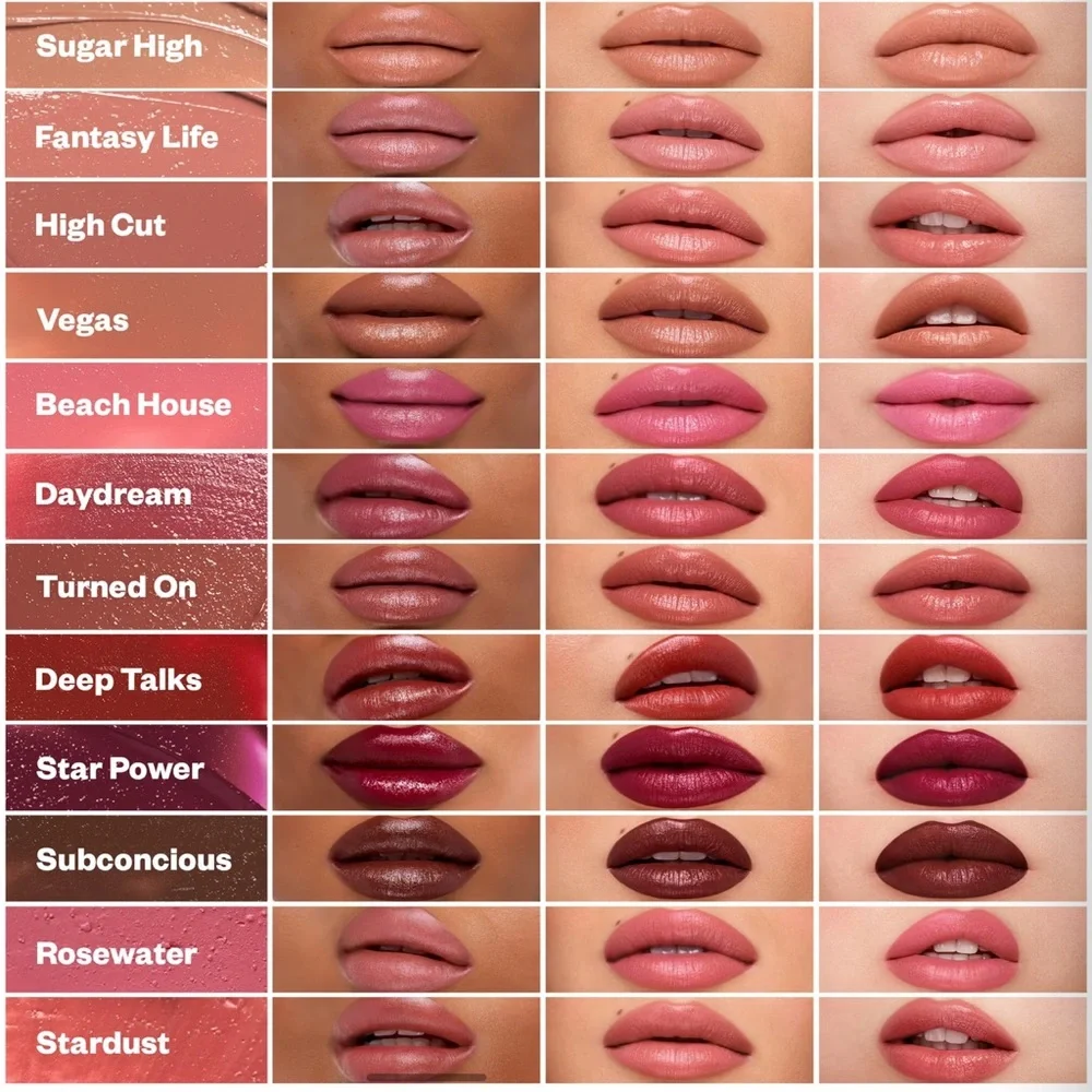 Kosas Weightless Lip Color Nourishing Satin Lipstick Fantasy Life neut baby pink